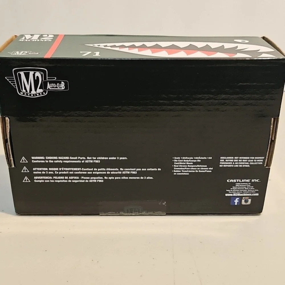 M2 Machines 1971 Chevrolet G10 Van Auto Club Box 16, 1/996